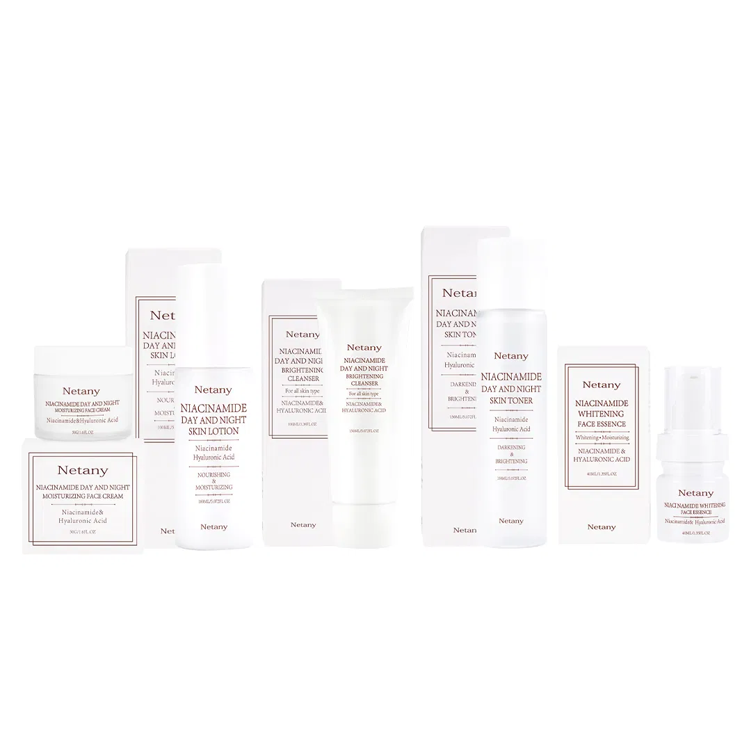 Niacinamide Whitening Skin Care Set Powerful Brightening and Hydrating Solution for Glowing Skin