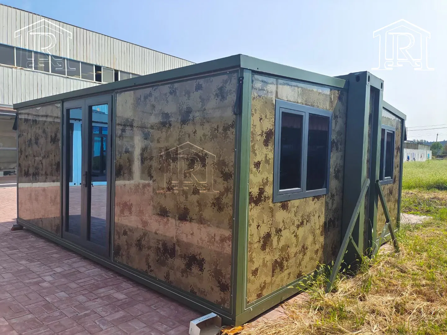 Luxury 3 Bedroom Expandable Prefab Office Mobile House Movable Extendable House