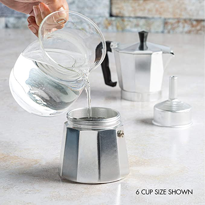 Кофеварка Moka Pot для эспрессо и кофе по-итальянски