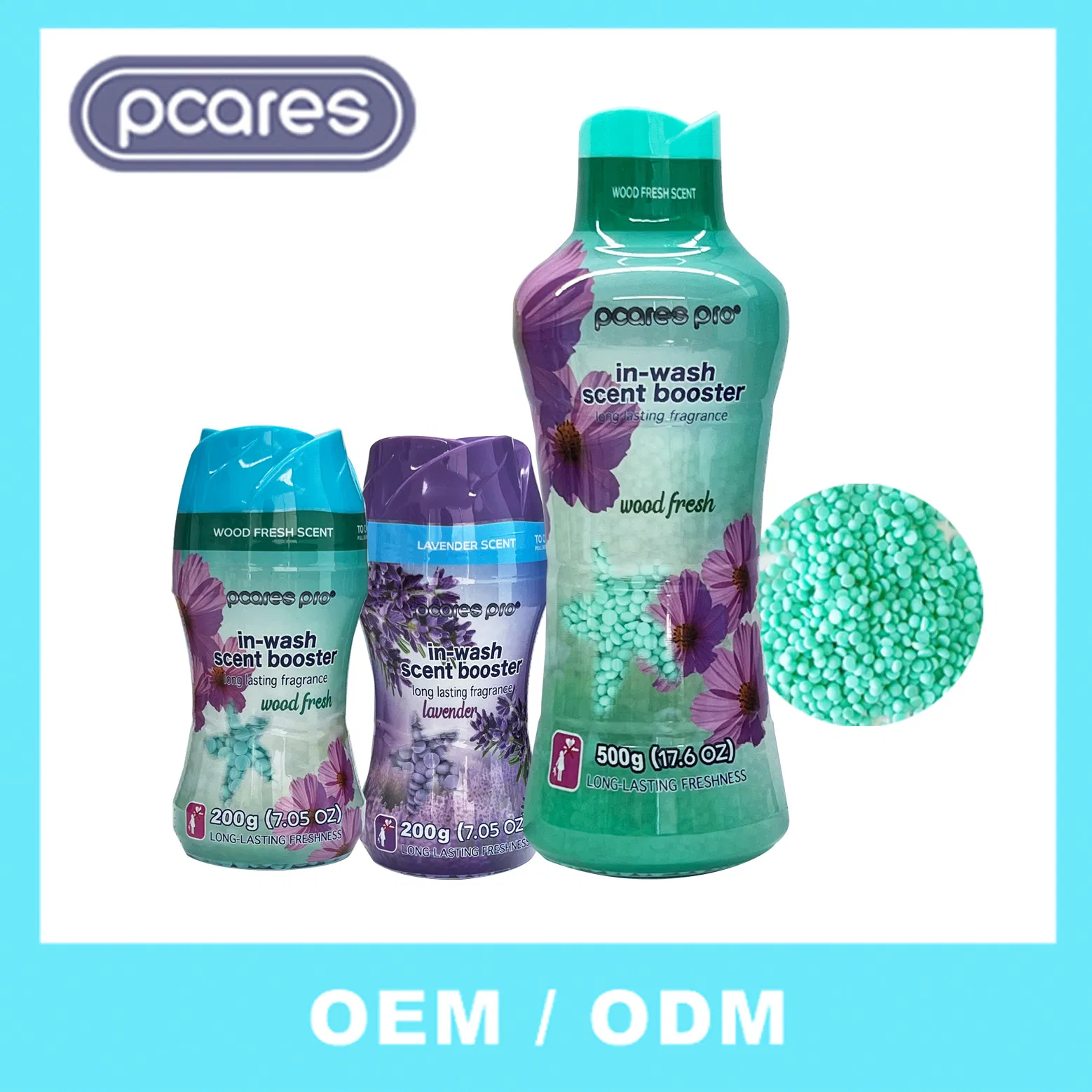 OEM Brand Laundry Scent Booster Beads Long Last Fragrance Washing Clothes Cotton Fresh Smell No Phosphate