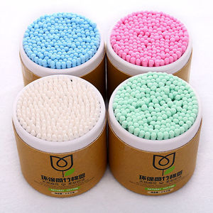 Disposable Wooden Stick Double Head Cotton Buds