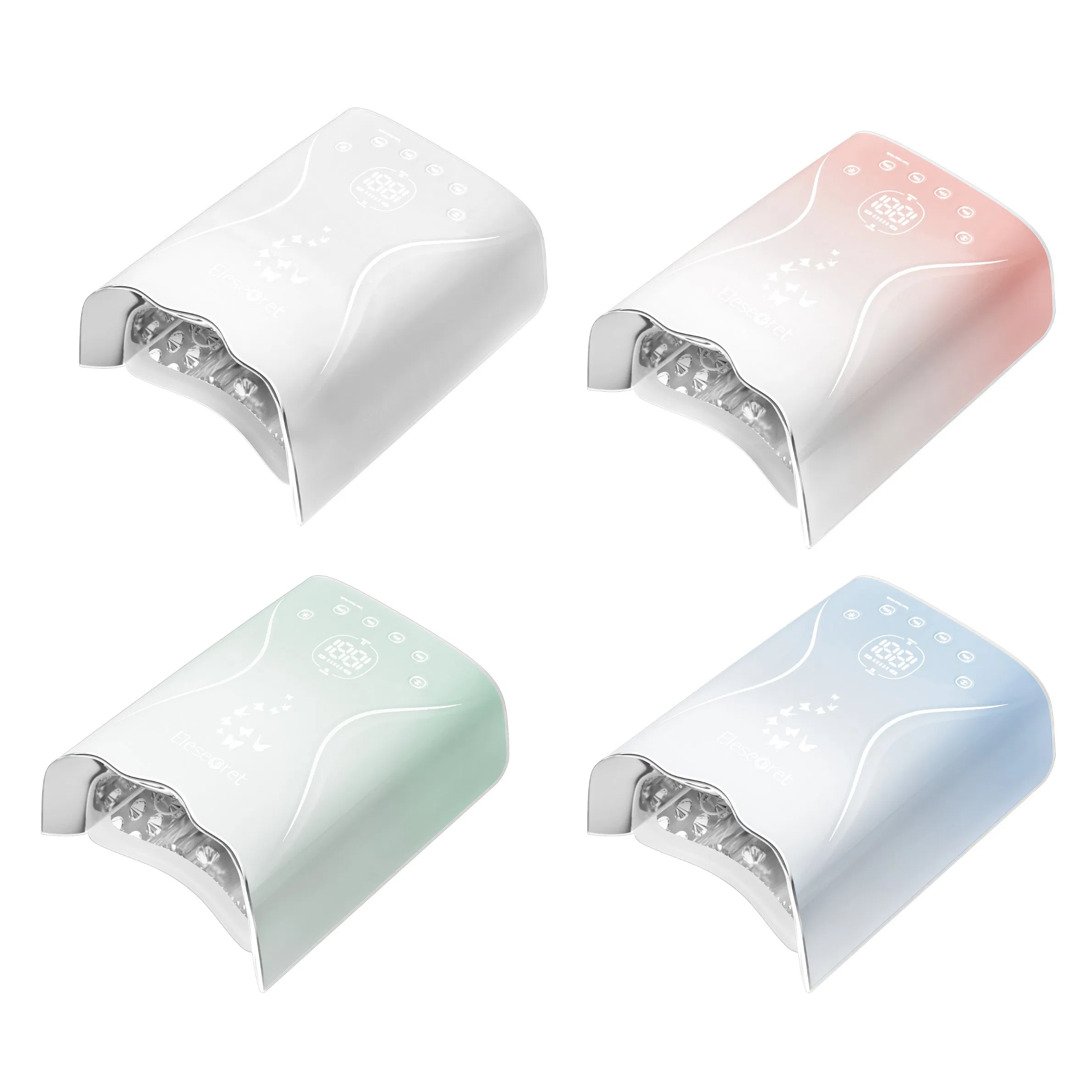 OEM/ODM UV LED Nail Lamp 115W Rechargeable Cordless UV LED Nail Lamp