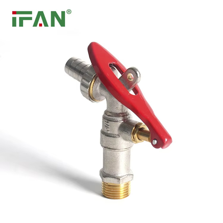 Латунный садовый кран Ifan 1/2"-1"