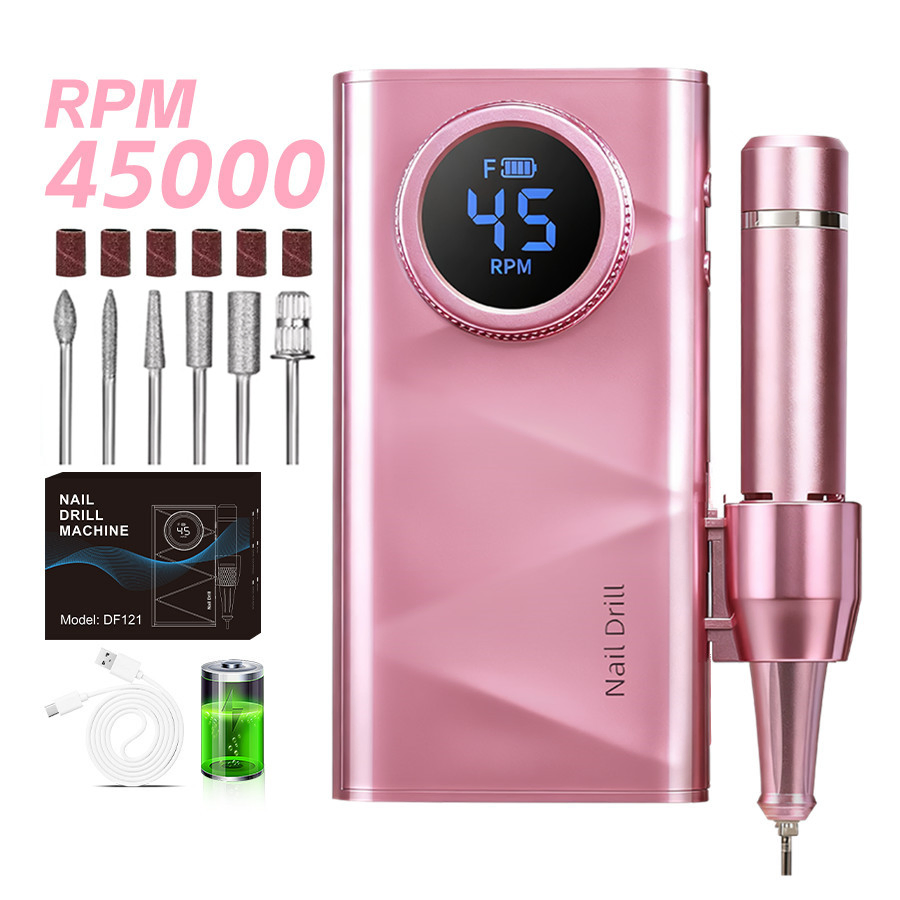 Duofu Wireless Quiet Acrylic Nail Drill Salon-Grade Lightweight OEM ODM Bulk Price