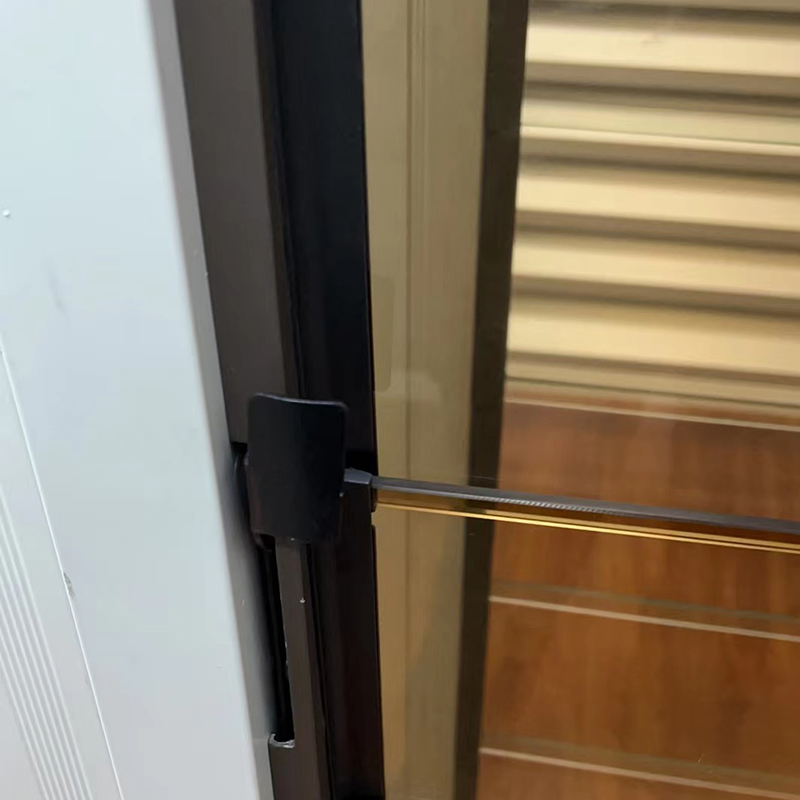 Glass Panel Blinds with Tempered Glass Panel & Aluminum Frame for Buildings