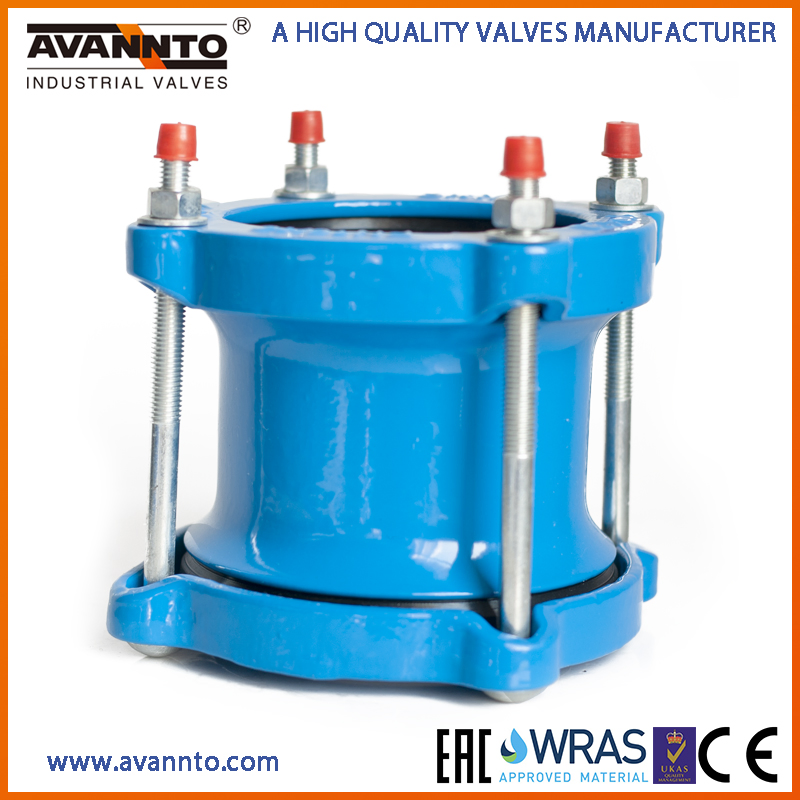 Wide Range Ductile Cast Iron Pipe Fittings Universal Coupling