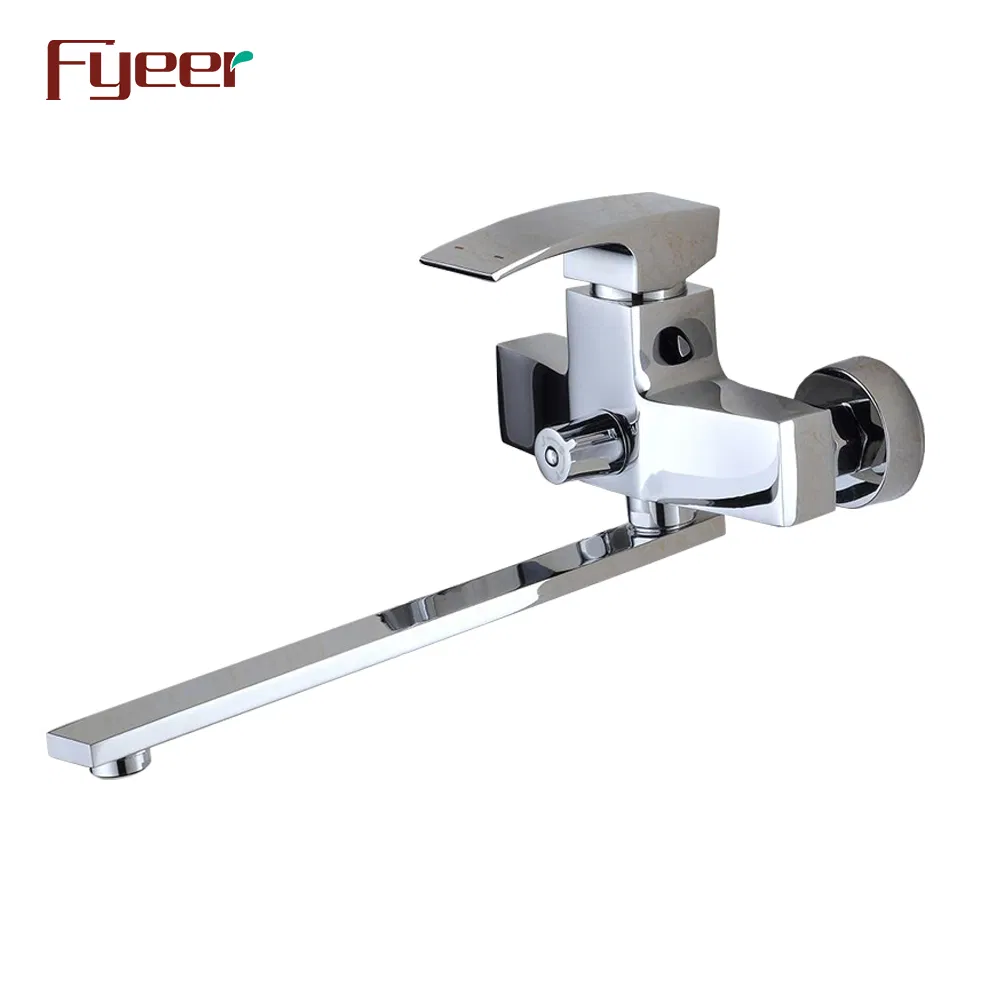 Смеситель для ванны Fyeer Long Spout с эффектом водопада
