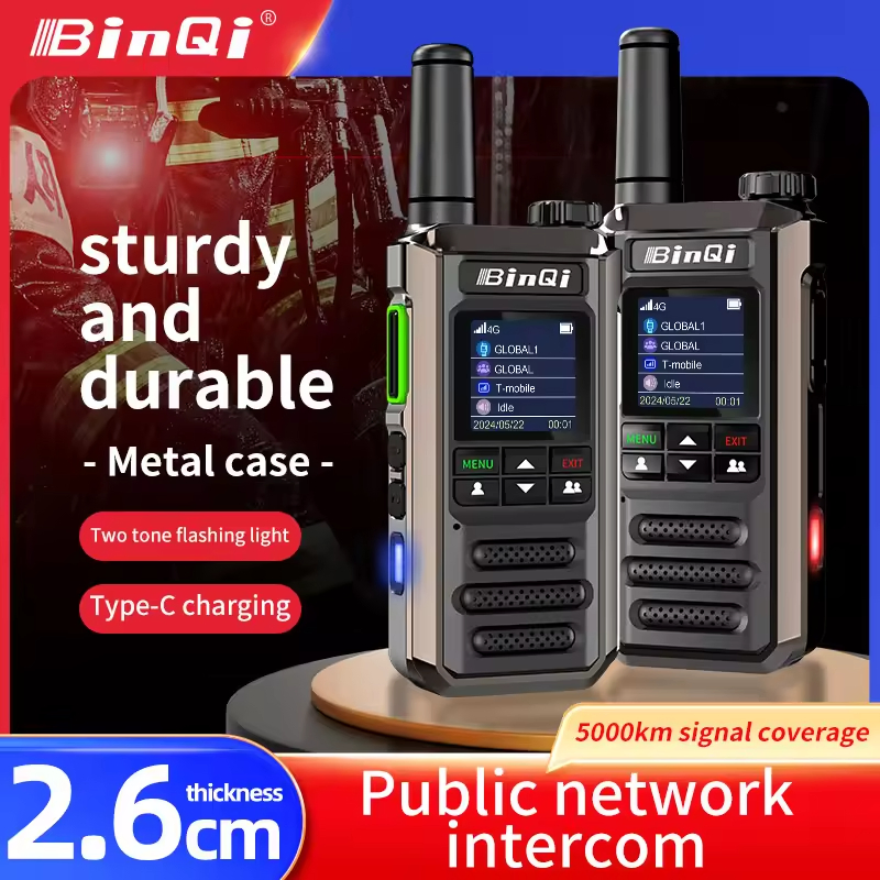 Портативная рация Binqi Bq-H18 4G с глобальной связью