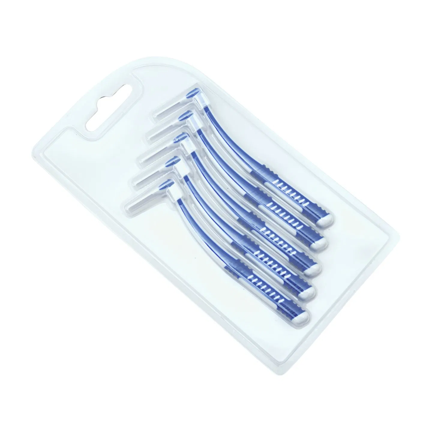 Quality Controlled Production Soft Bristled L Shape Interdental Brushes
