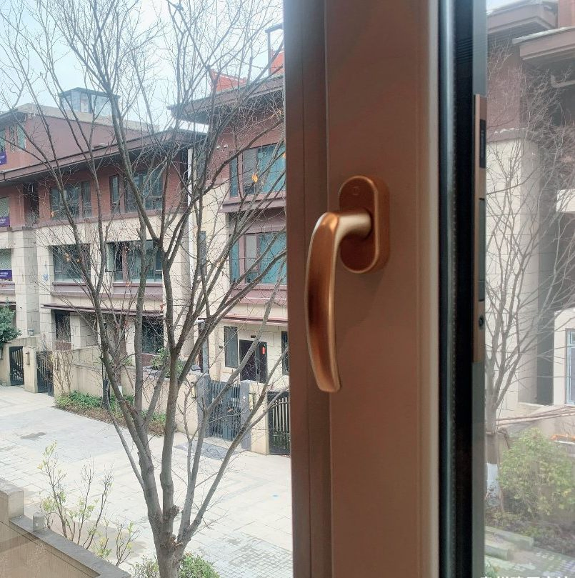 High-End Customization Metal Glass Window with Wooden Frame for Kitchen Bedroom