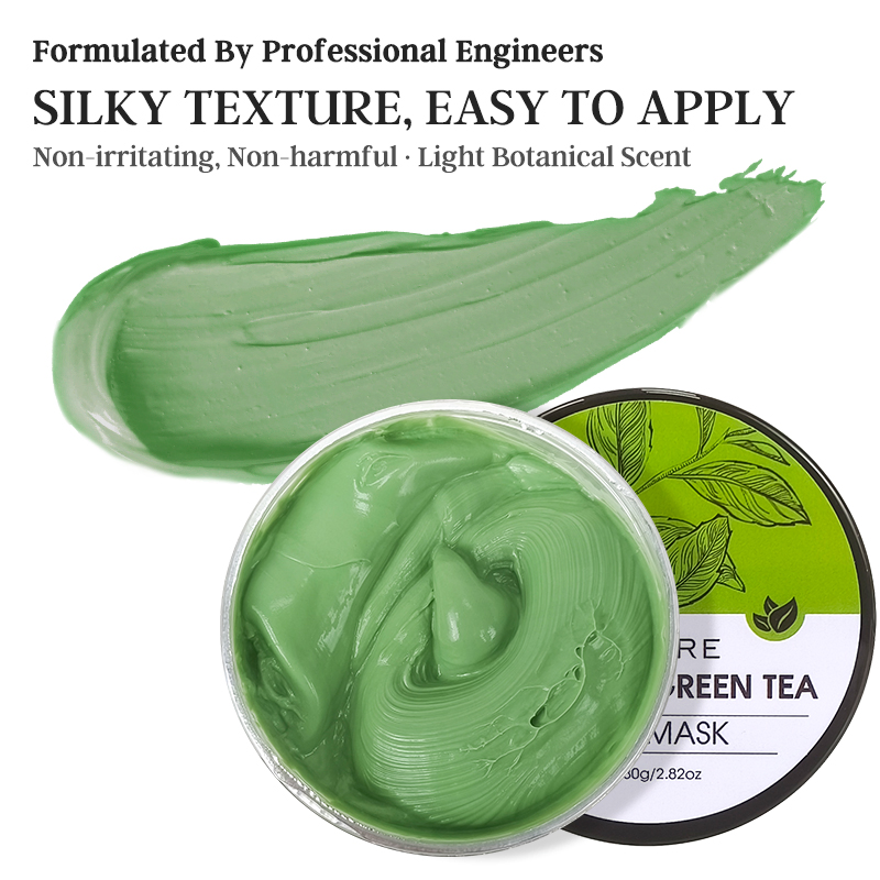 Cleansing & Smoothing and Volcanic Mud & Matcha Green Tea Cleansing Mask Mud