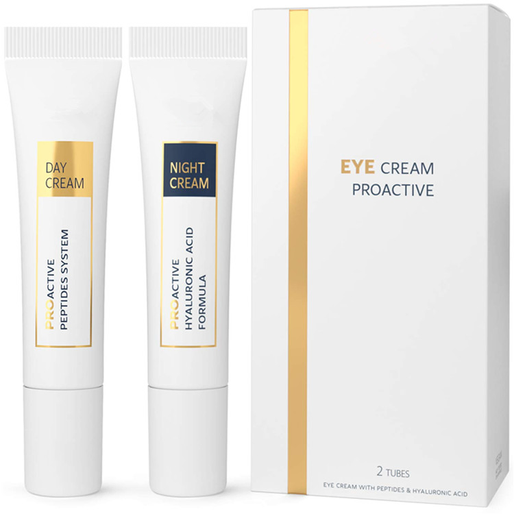 Custom Eye Cream with Hyaluronic Acid for Day & Night
