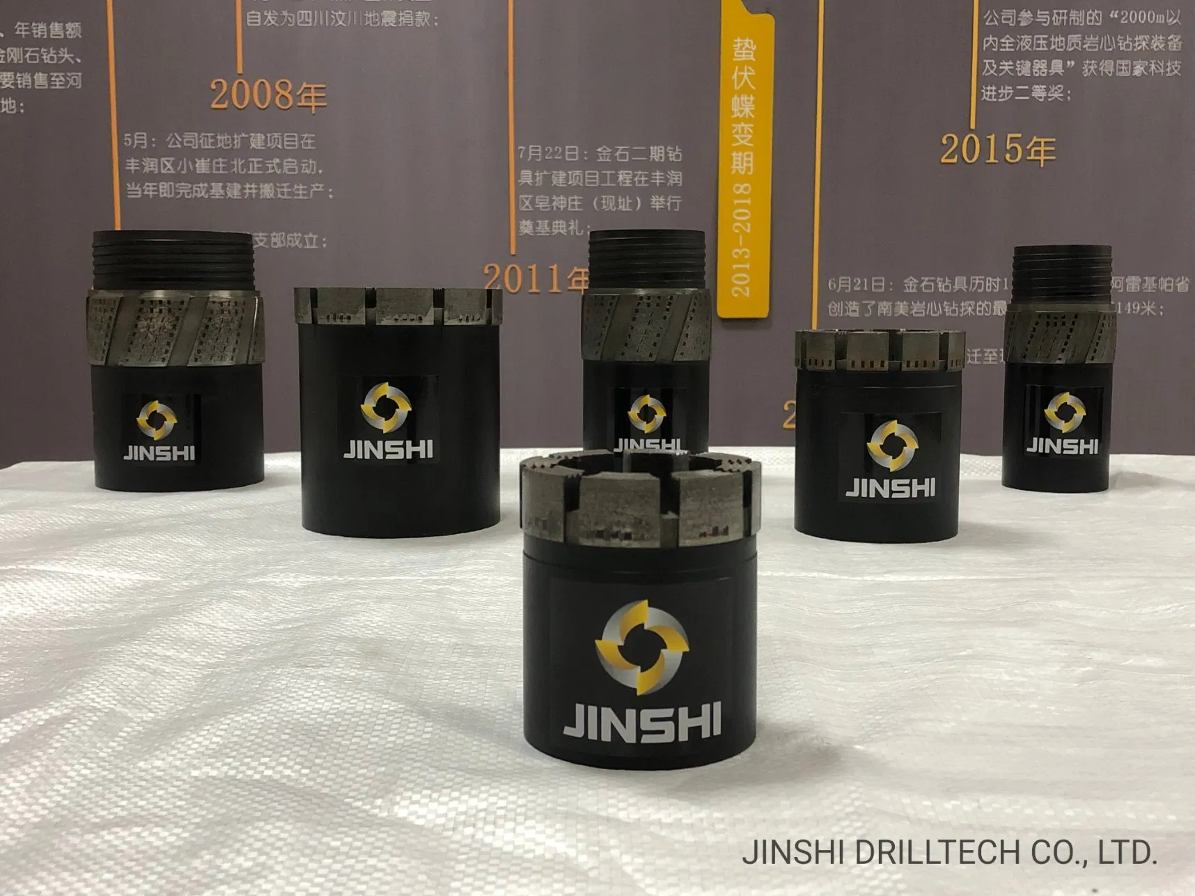 Nq Hq Turbo Type Hard Rock Mining Impregnated Diamond Core Drill Bits