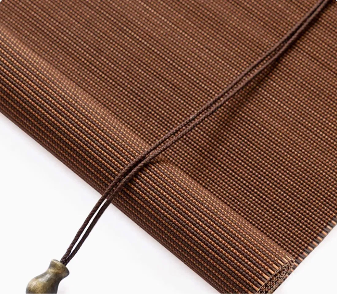 First Price Customized Bamboo Window Blinds Outdoor Roller up Blinds
