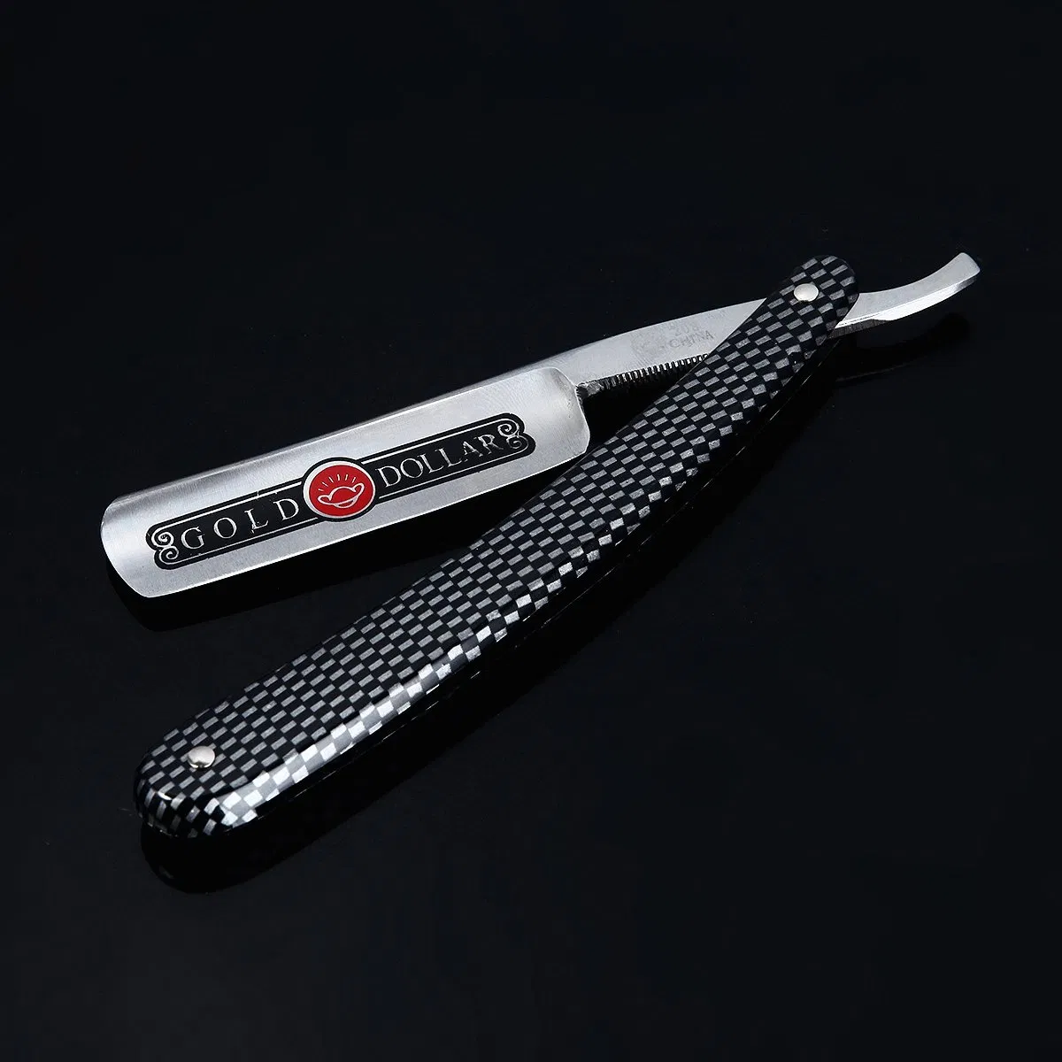 Classic Mens Barber Straight Beard Shaving Razor with ABS Handle