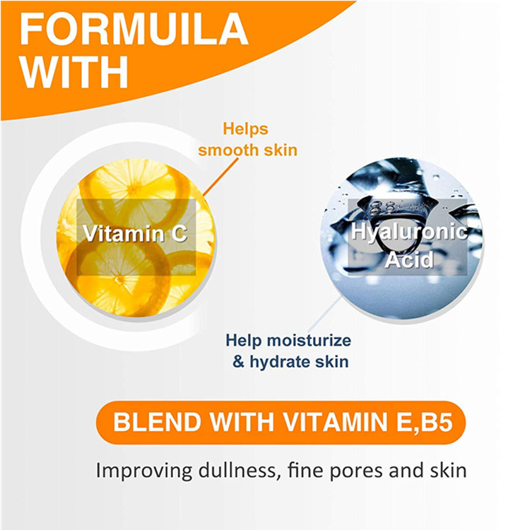 Organic Anti Acne & Dark Spot Brightening Skin Vitamin C Face Moisturizer Cream