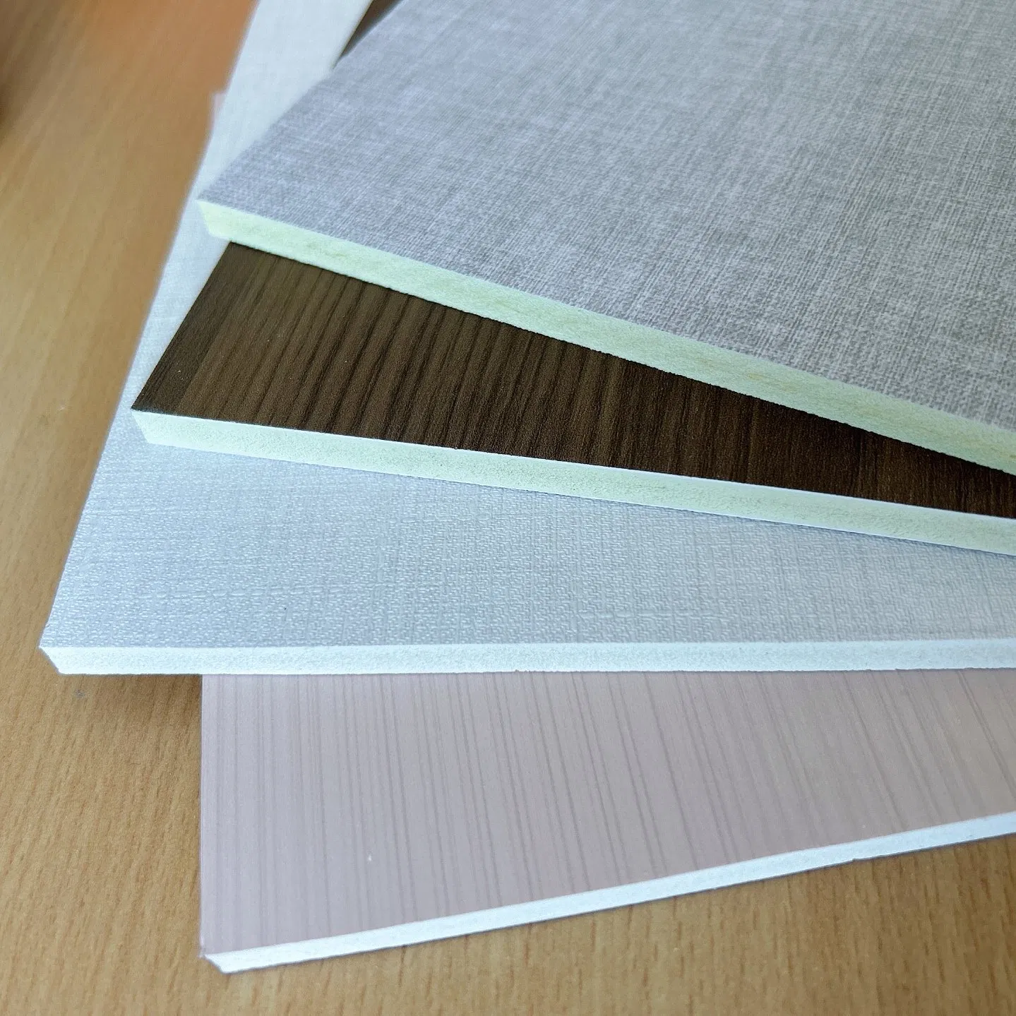 Foaming Solid Board Bamboo Plastic Composites Wall Panel