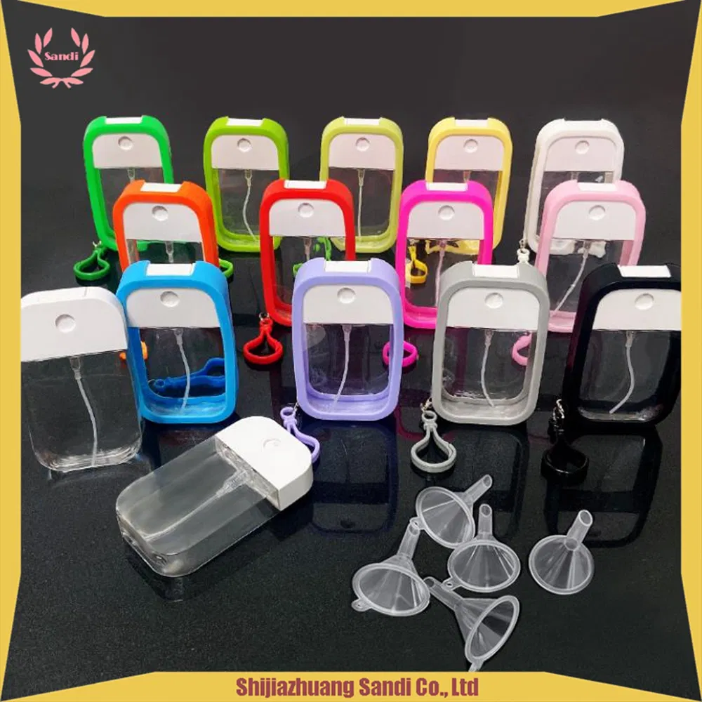 Cell Phone Shaped 45ml Plastic Credit Card Pocket Size Perfume Mist Spray Bottle for Hand Sanitizer Sprayer