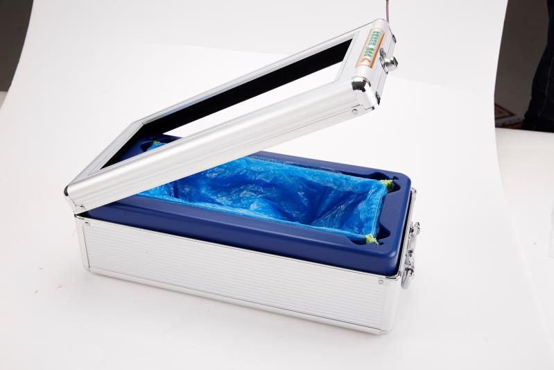 Leenol- Aluminum Alloy Shoe Cover Dispenser Machine Shoe Cover Dispenser