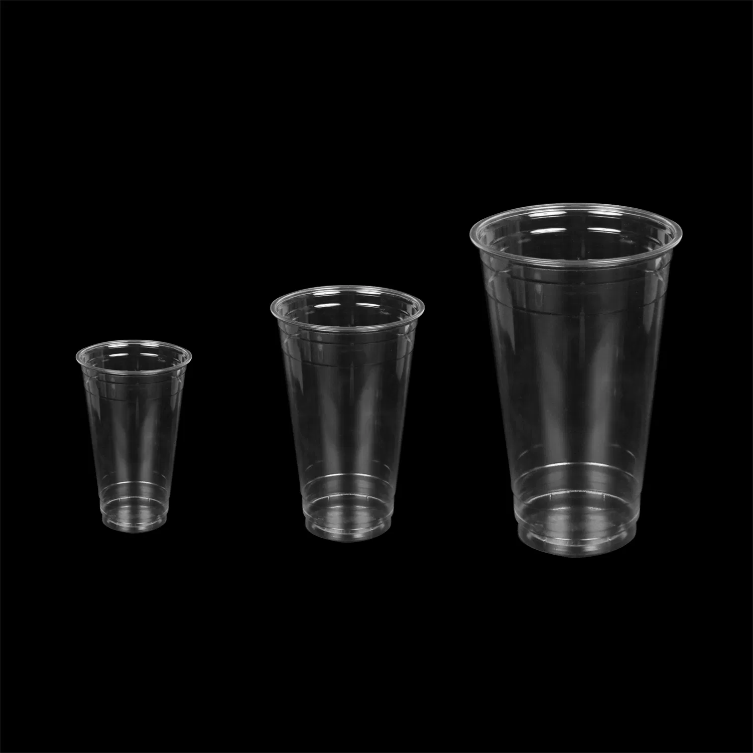 90mm Disposable Cold Hot Drink Plastic Cup Coffee Tea Juice Beverage Cup with Lid