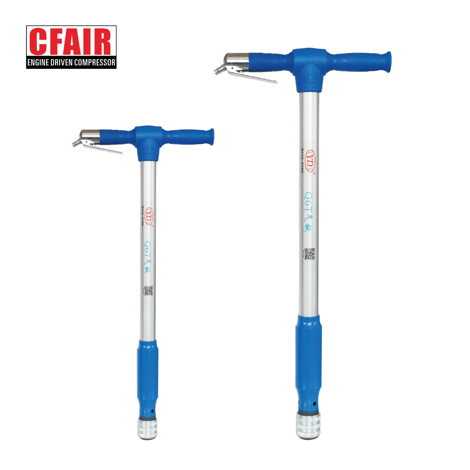 Пневматический молоток Cfair Q6T для грунта и стен