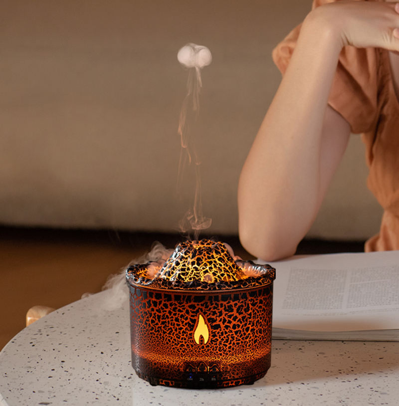 Volcano Ultrasonic USB Flame Humidifier