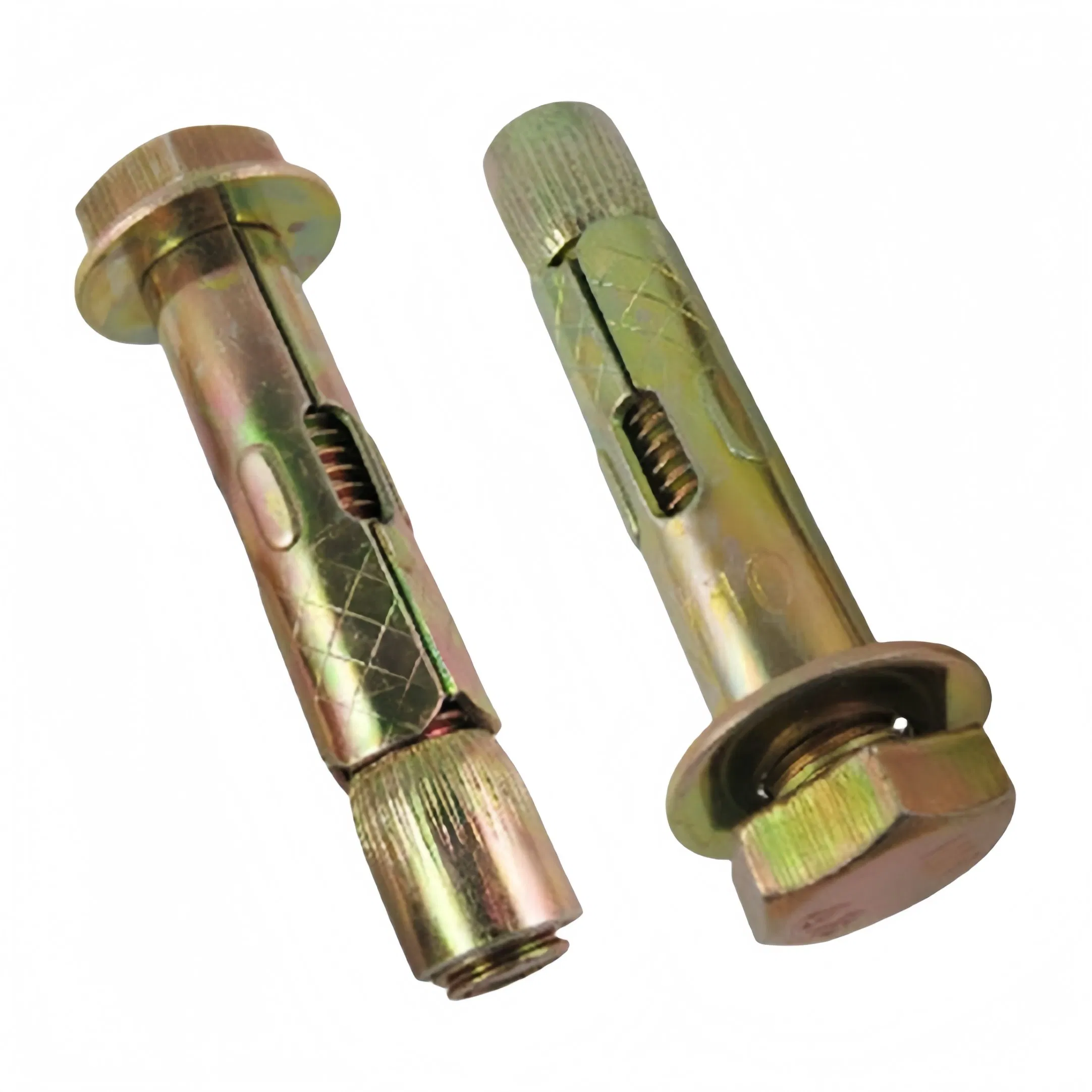 Color Zinc Plated Carbon Steel Expansion Sleeve Anchor Bolt with Hex Bolt Fix Bolt Through Bolt