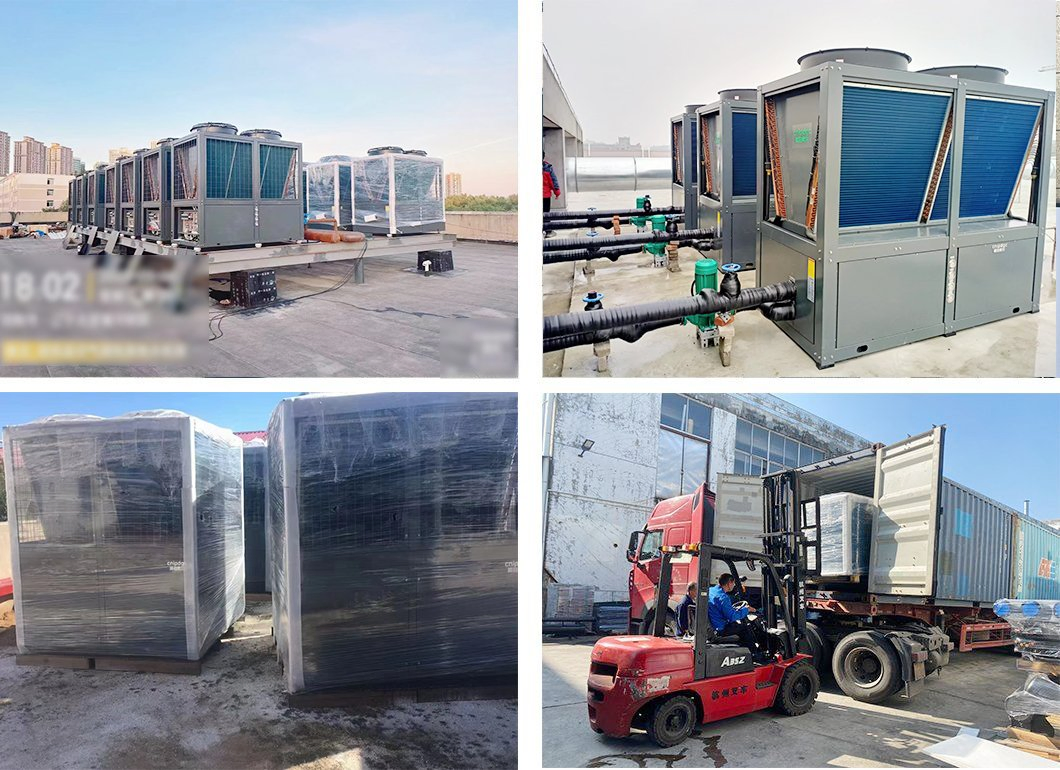 Imposol Super a+++ Hybrid System Heat Pump+Solar Hot Water Project Air Source Heat Pumps for Commercial Use