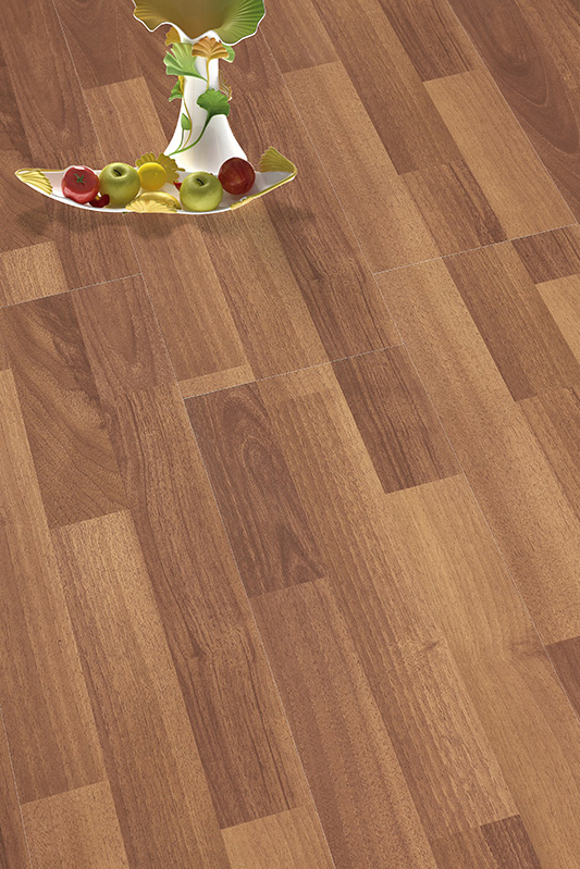 8.3mm E1 AC3 Walnut U-Grooved Oak Parquet Laminate Wood Vinyl Laminated Flooring