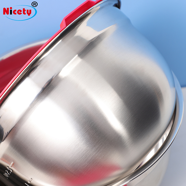 Cooking and Baking 5 Pieces Premium Mixing Nesting Bowls Stainless Steel Salad Bowl