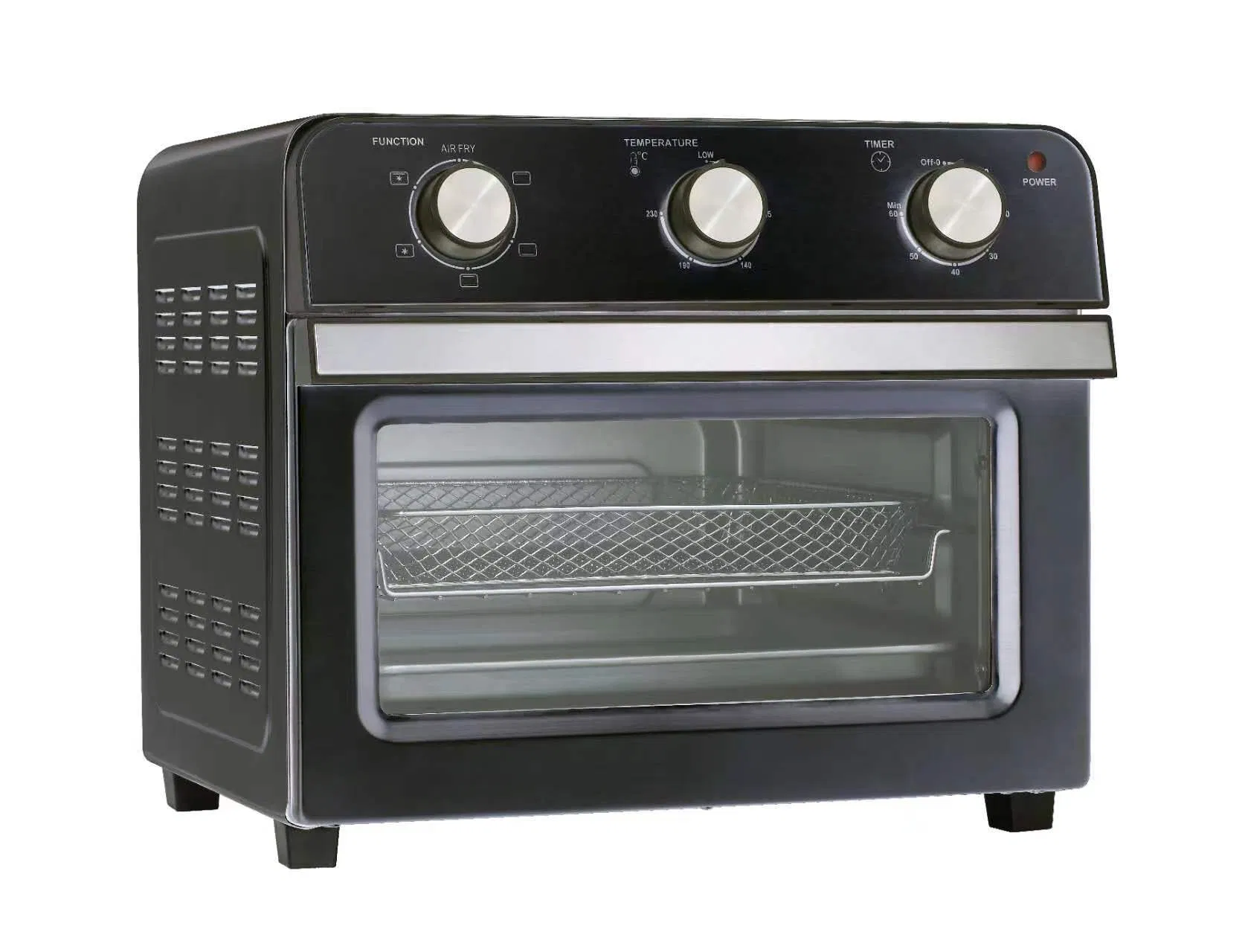 28L Multifunctional Oil Free Digital Electric Broil Airfryer Oven Toaster