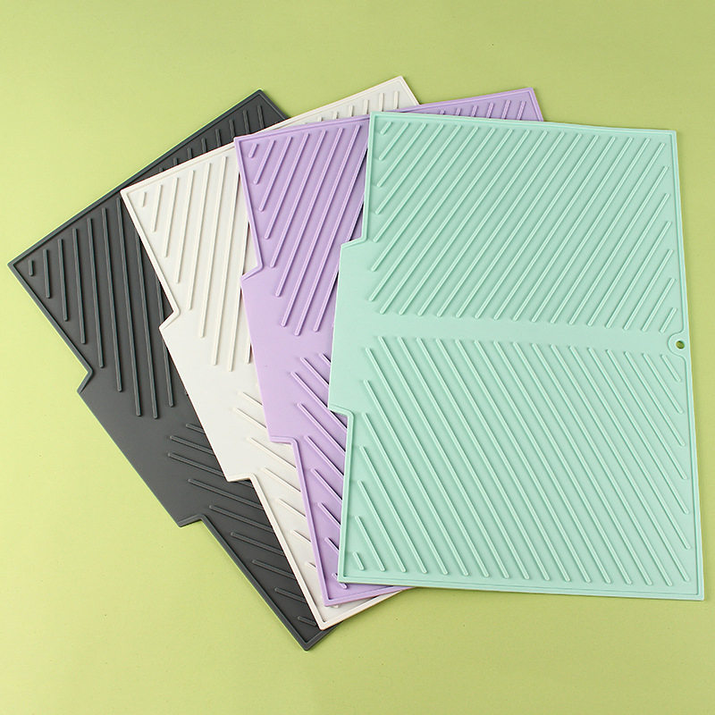 Силиконовый коврик для сушки посуды, 17.5 дюймов