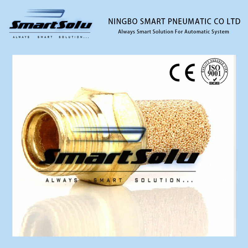 Пневматический глушитель выхлопа BSL-01/02/03/04