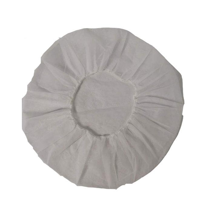 Disposable Bouffant Cap Elastic Dust Cap for Food Service Non Woven Hair Net