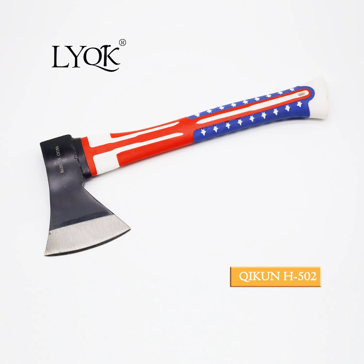 H-501 Construction Hardware Hand Tools Plastic Rubber Handle Hammer Axe