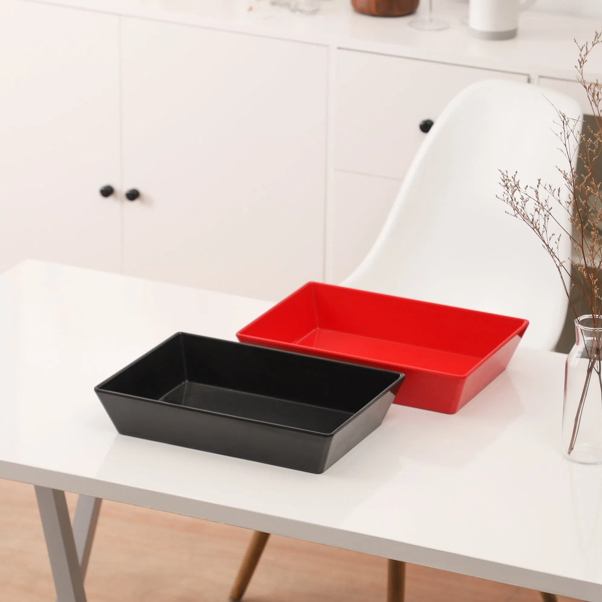 EU Standard Stackable Multiple Colors Melamine Gastronorm Pan for Hotel and Buffet Use