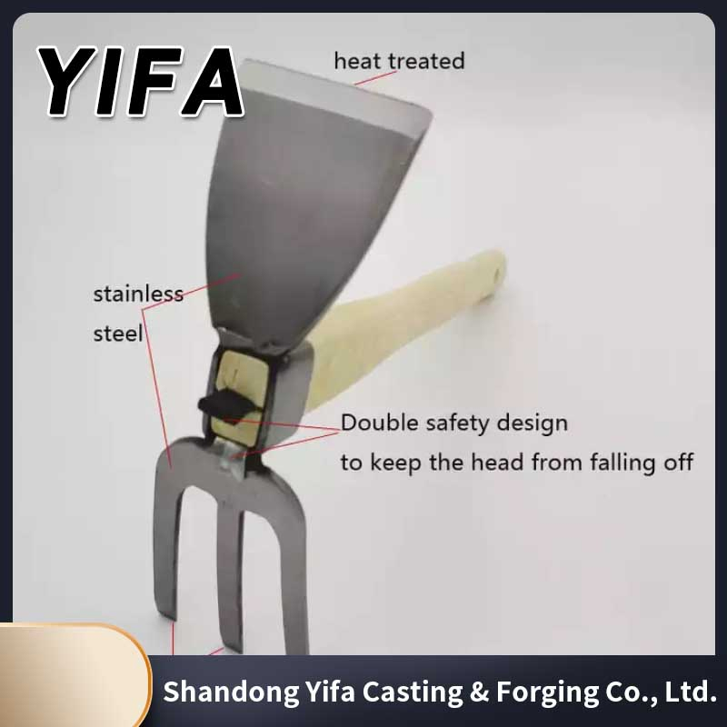 Factory Direct Selling Household Agricultural Tools, Flower Planting, Weeding, Soil Shoveling, Multi-Functional Garden Hoe