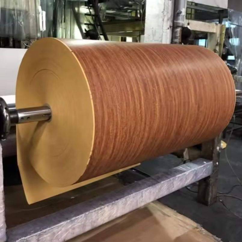 Changyuan Sheets Base Wood Furniture Skin Door Skin Decorative Material Film Laminate Veneer Paper