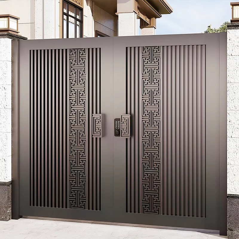 Metal Window Modern Aluminum Doors for Home Use Come in Various Styles.