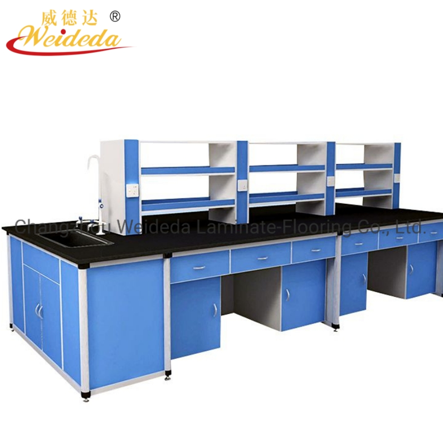 Durable Anti-Water Anti-Acid Alkali Anti-Corrosion Chemical Resistant Fireproof Phenolic Formica HPL Compact Panel for Hospital Test Tabletop