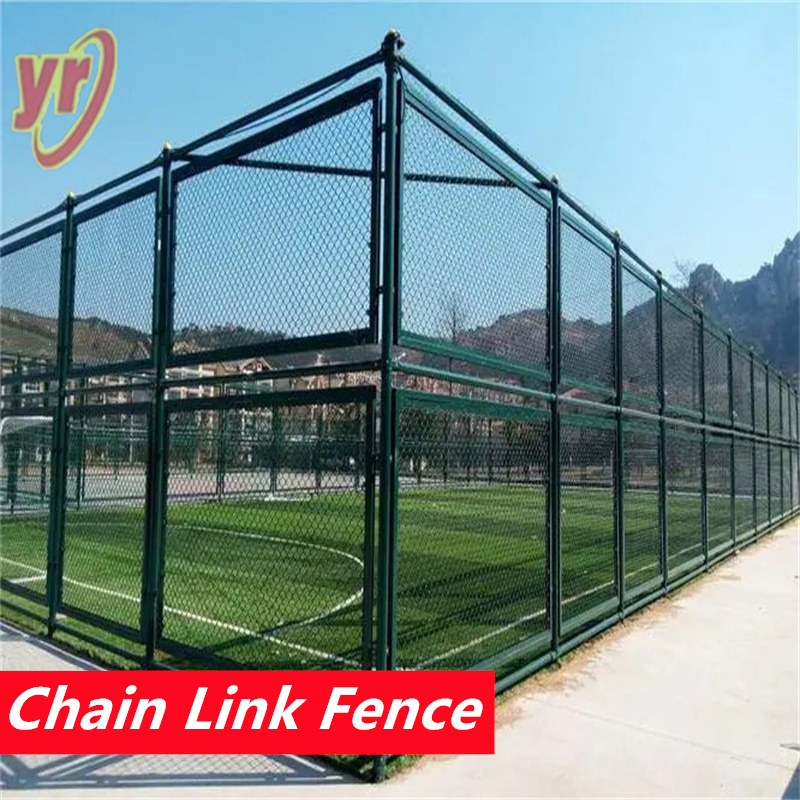 Most Popular Basketball/Football Chain Link Stadium Fence Cost Effective Easy Install