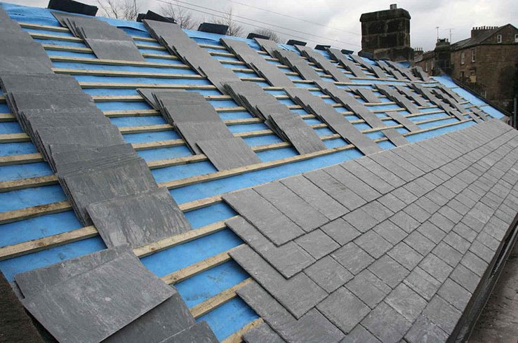Factory Direct Sales, Cheap Cost, Natural Black Slate Roof Tiles