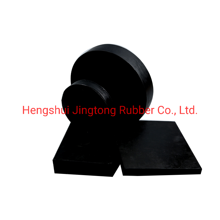 Natural Rubber Laminated Bridge Plate Bearing Reinforced Steel Plate PTFE Bridge Bearing