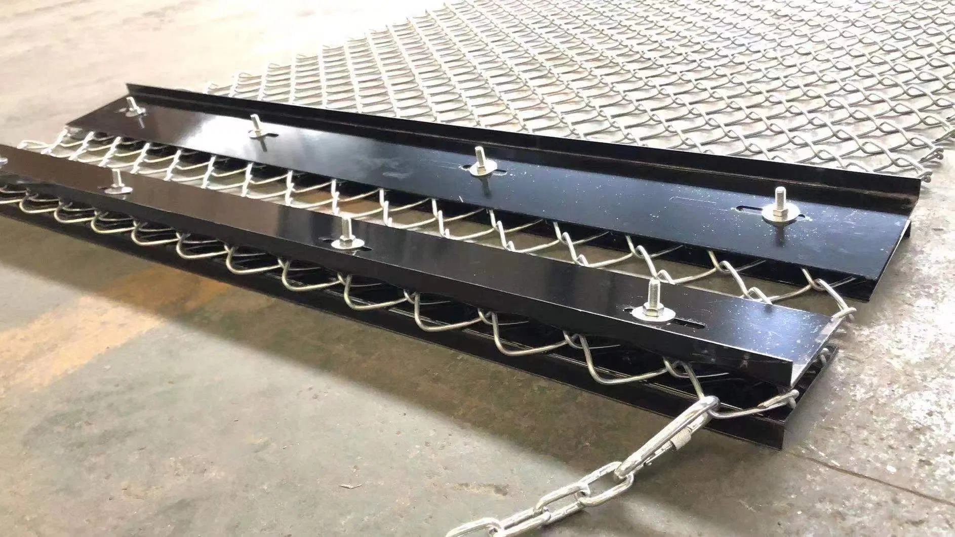Durable 4 FT Light Duty Drag Harrow for Efficient Soil Preparation