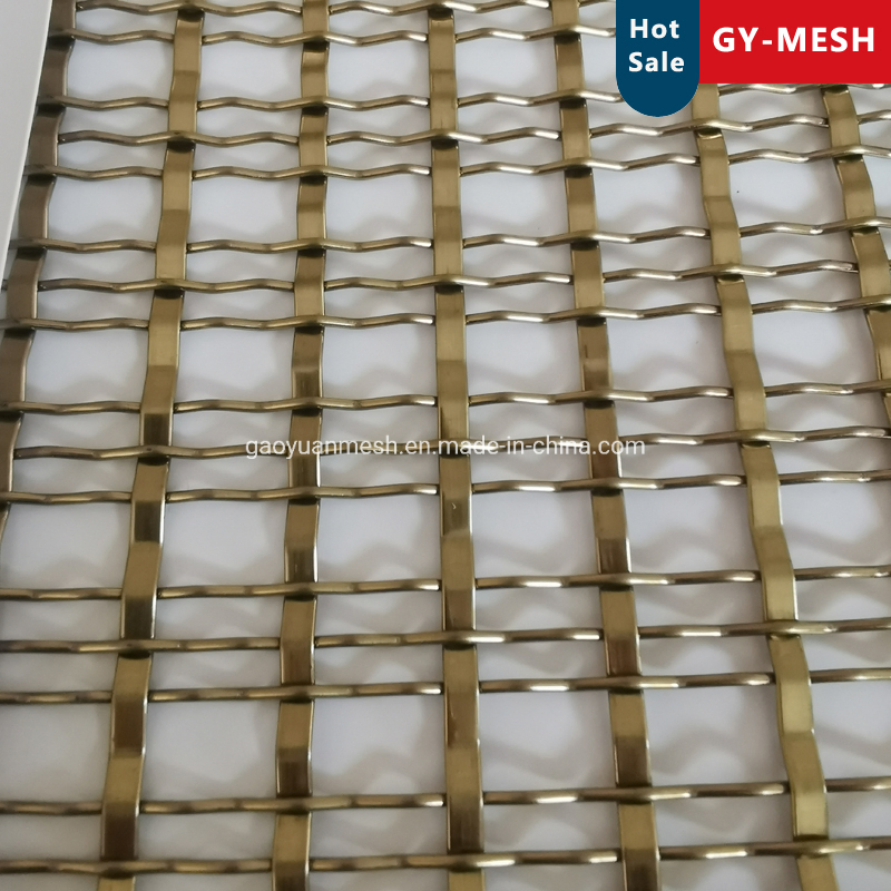 Decorative Flat Wire Grilles for Cabinet Door Inserts/Copper Woven Mesh/Stainless Steel Woven Mesh