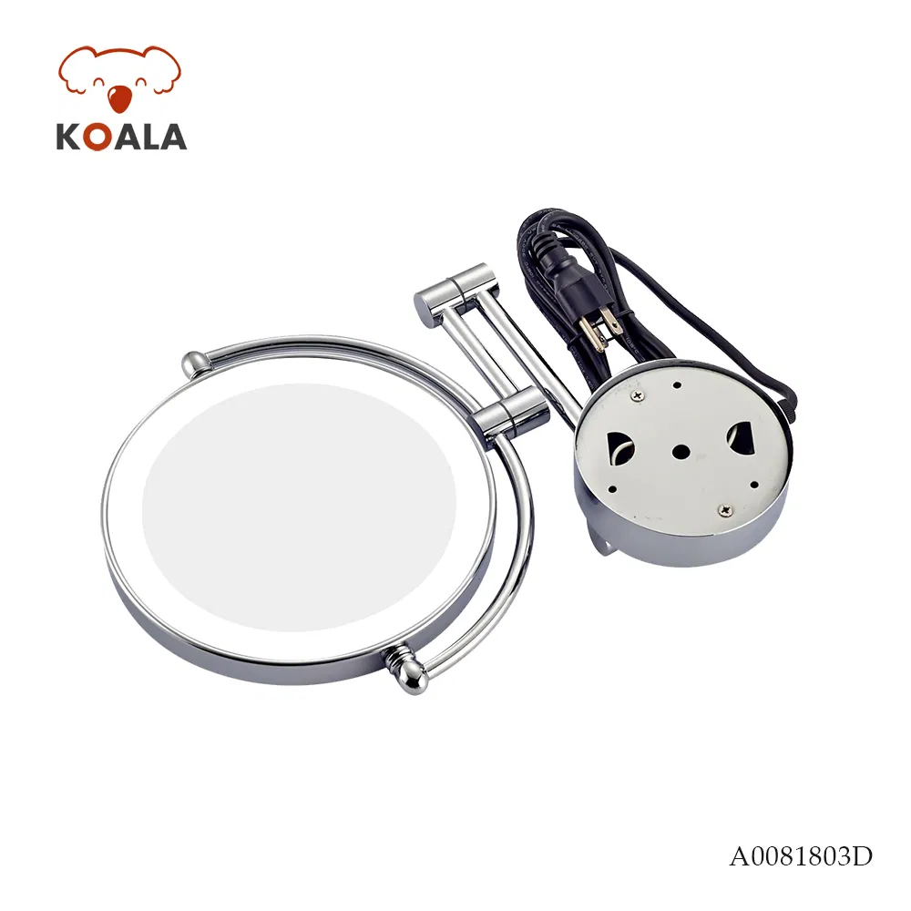 Elegant Dual Face LED Makeup Cosmetic Mirror for Luxury Bathroom