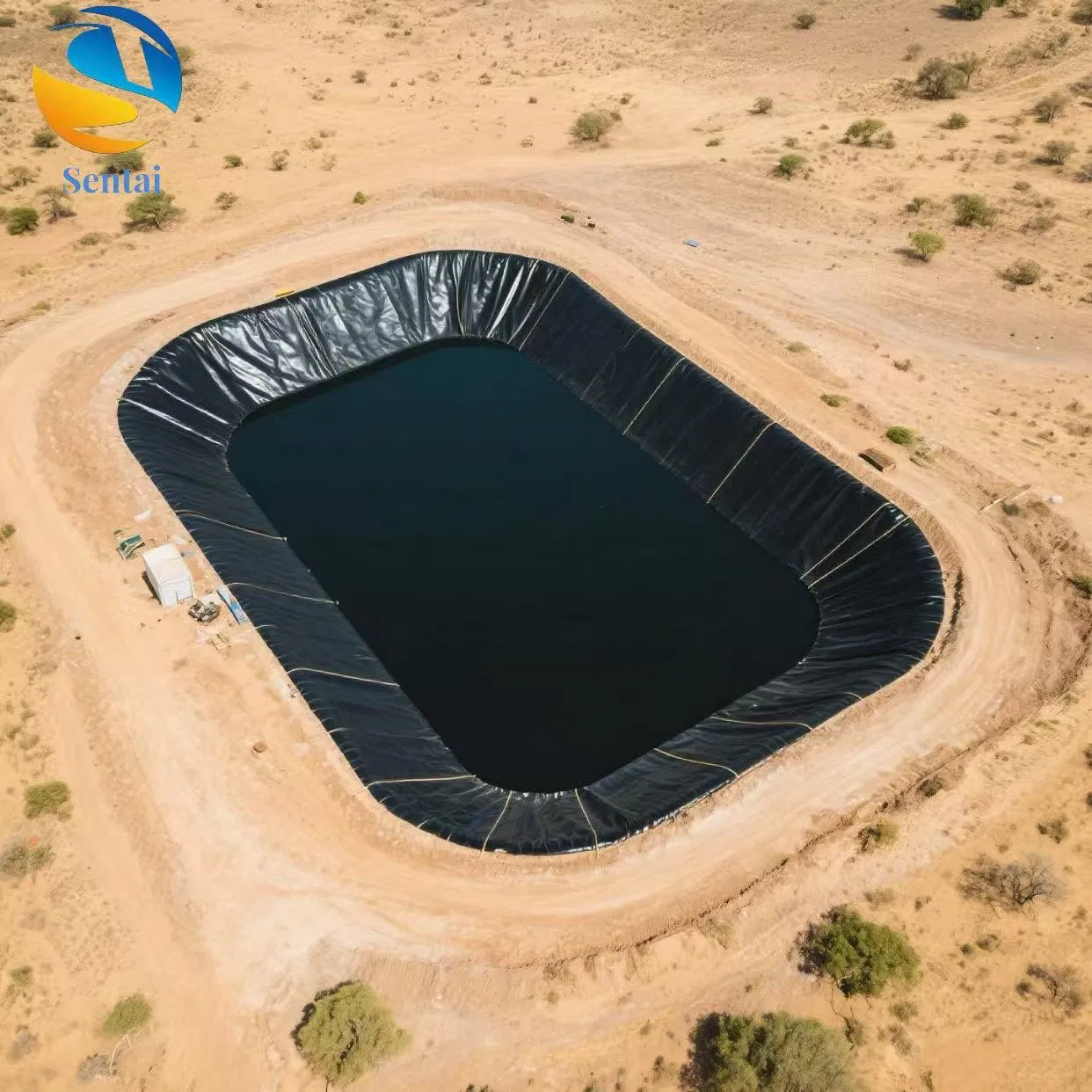 Durable HDPE Geomembrane for Oil Resistance in Pampas Storage Tank Substrate Hazardous Waste Landfill Site Anti Aging Geomembrane