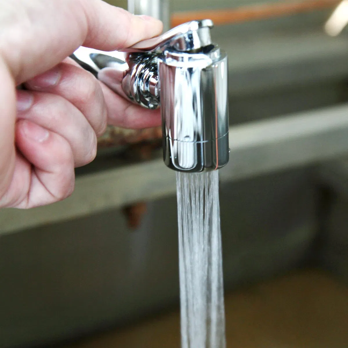 Смеситель для биде с гигиеническим душем, нержавеющая сталь