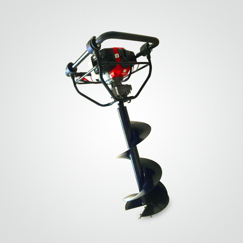 2 Stroke 52cc 1.82kw Gasoline Post Hole Auger Ground Drill Earth Auger (GD500AV)