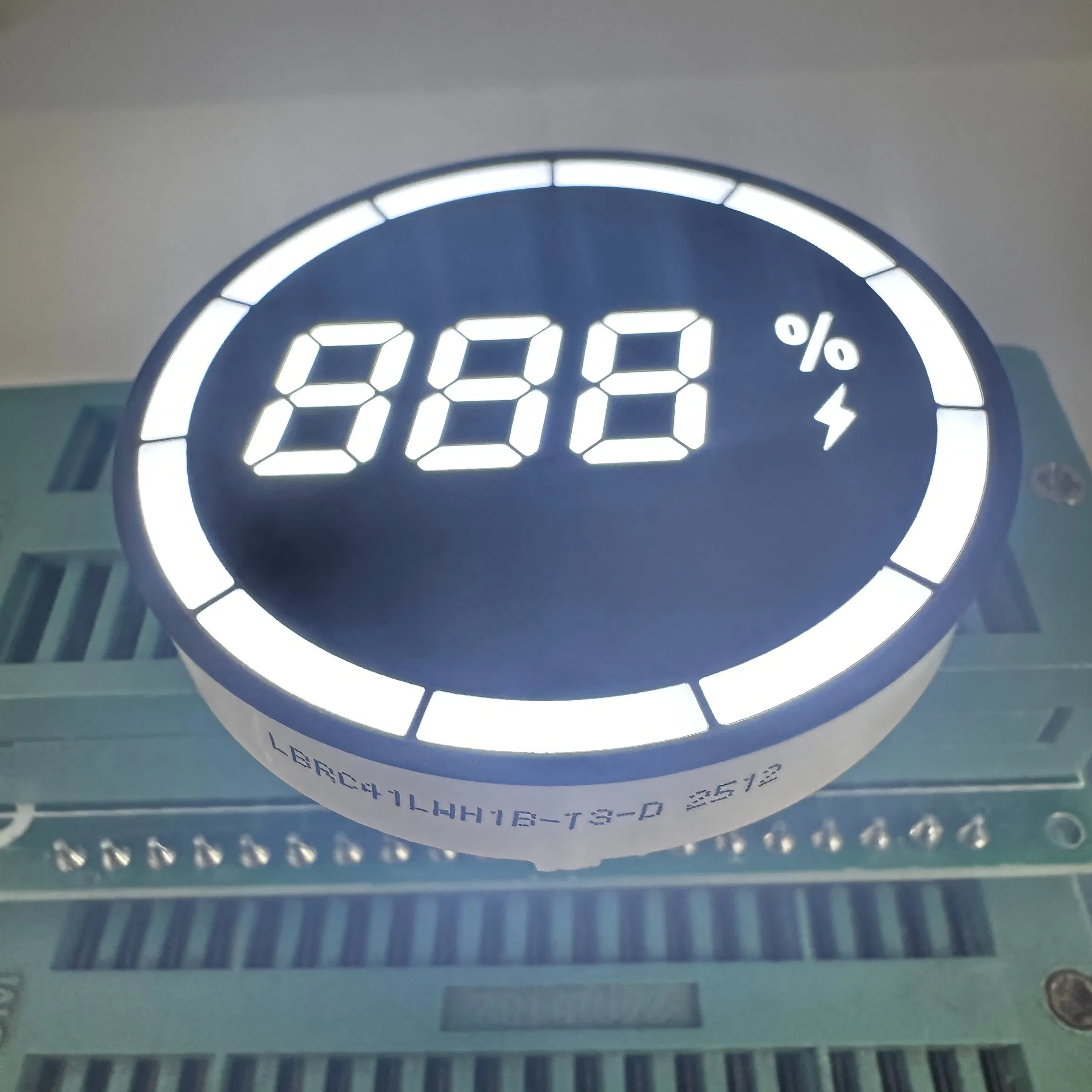 Customized LED Display 3 Digit 7 Segment White for EV Charger